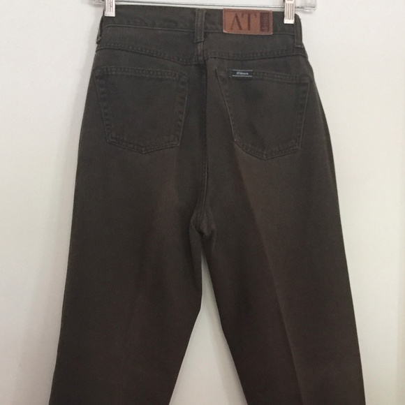 In Fashion HighWaist AnnTaylor,BrushedDenim Jeans - Picture 5 of 8